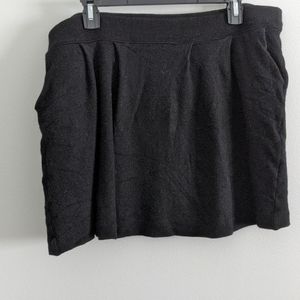 J.jill wool size large petite mini skirt